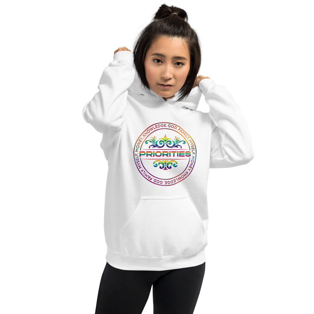 Unisex Hoodie / With all Multi color logo