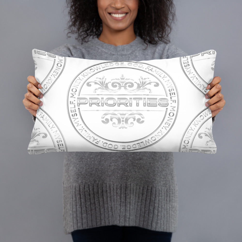 Basic Pillow / With all Platinum logo