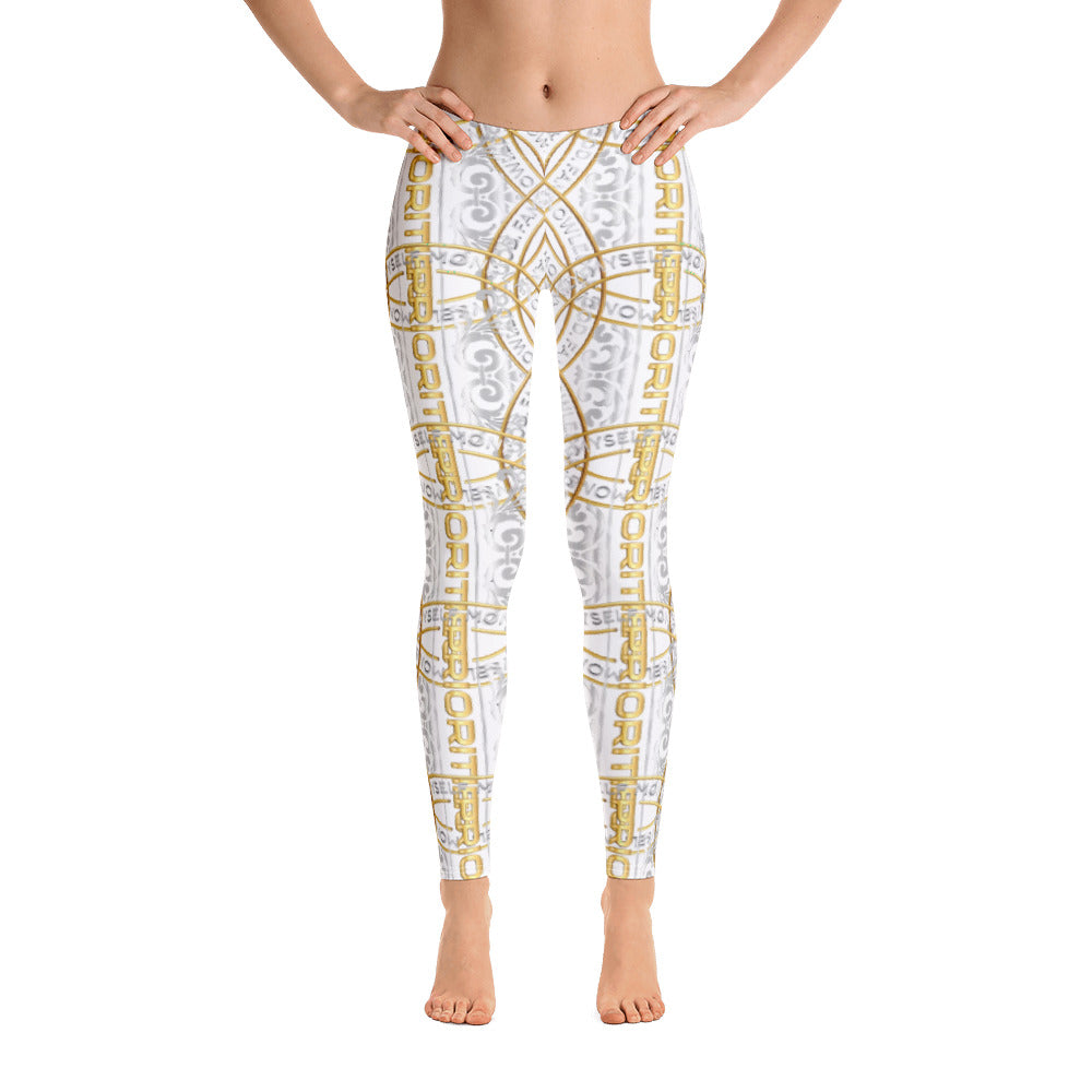 Leggings / With gold Priorities logo