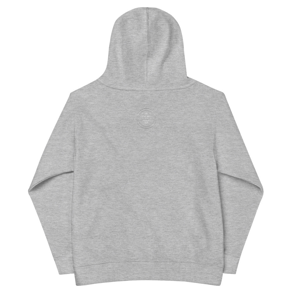 Kids fleece hoodie / With the all Platinum logo