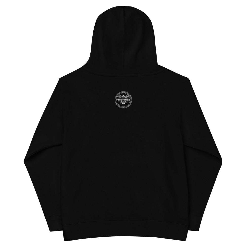 Kids fleece hoodie / With the all Platinum logo