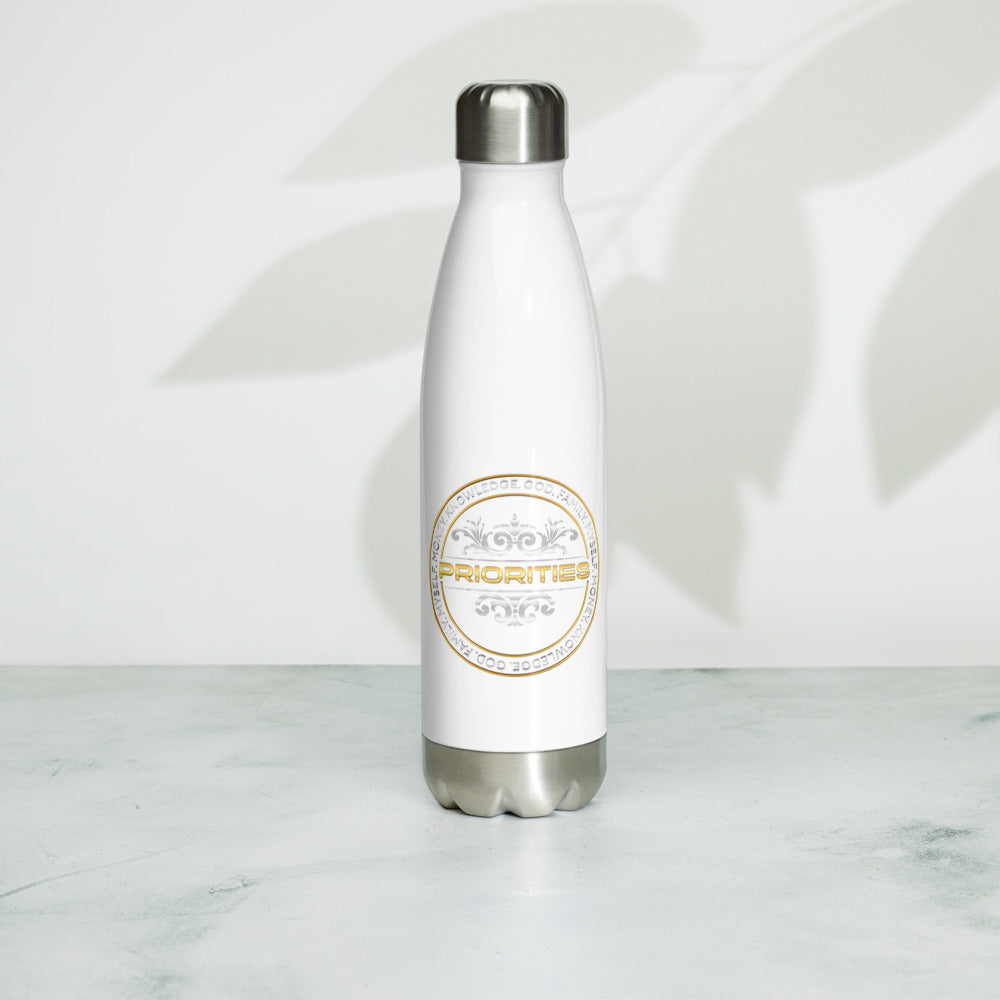 Stainless Steel Water Bottle / With All Gold