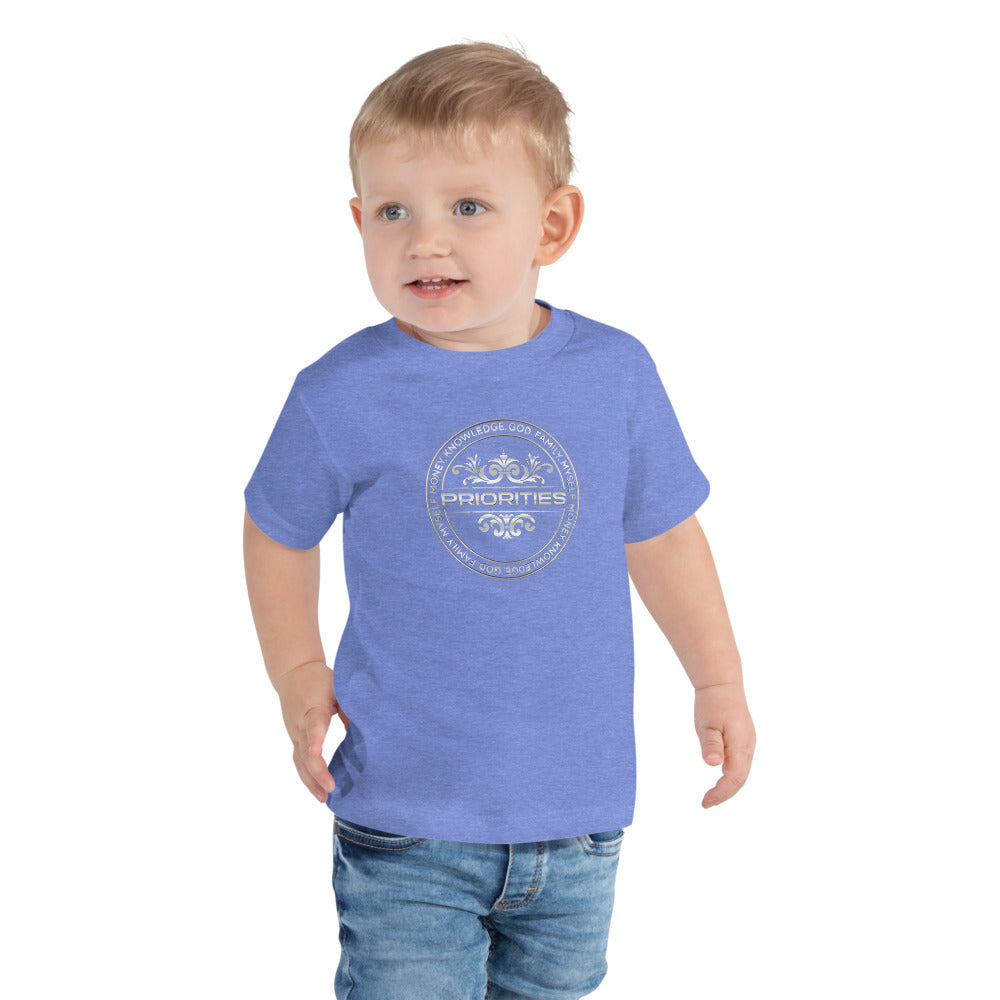 Toddler Short Sleeve Tee / With all Platinum logo
