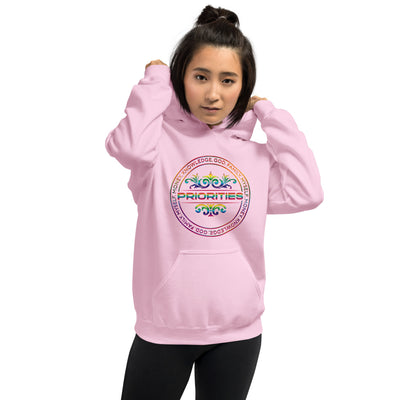 Unisex Hoodie / With all Multi color logo