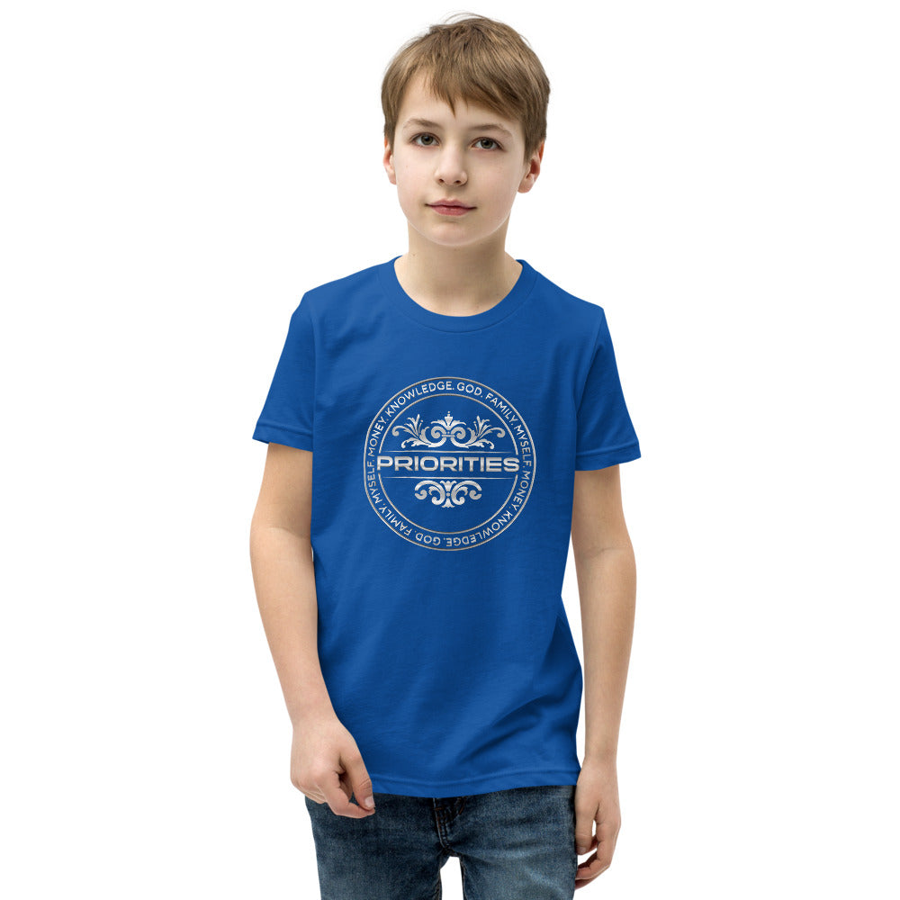 Youth Short Sleeve T-Shirt / With the all Platinum logo
