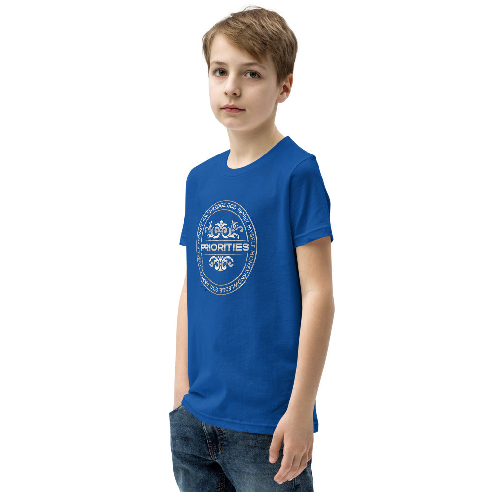 Youth Short Sleeve T-Shirt / With the all Platinum logo